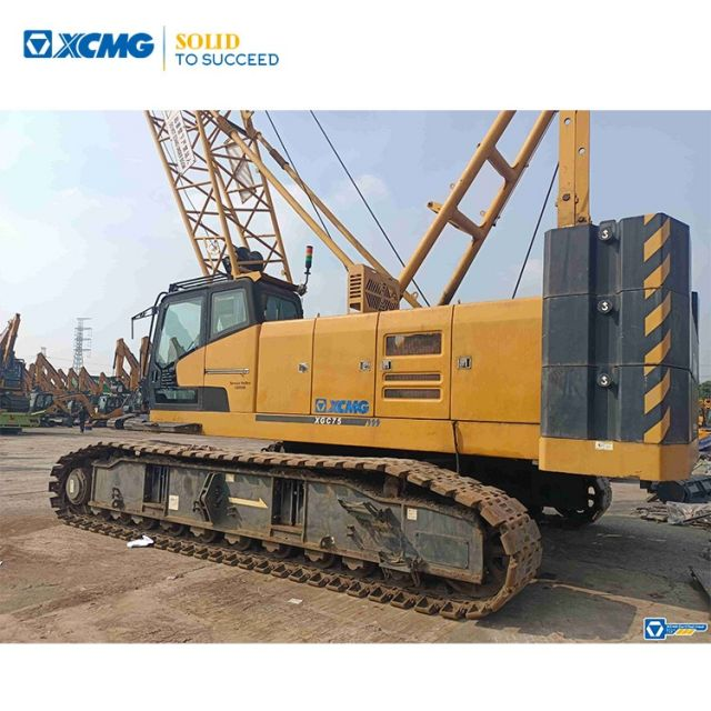 XCMG Official 75 Ton Second-hand Lifting Machinery Crawler Crane XGC75 Price for Sale